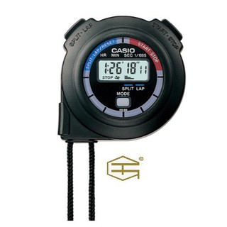【天龜】 CASIO 電子碼錶-單組記憶10HR計時碼錶 HS-3V-1B