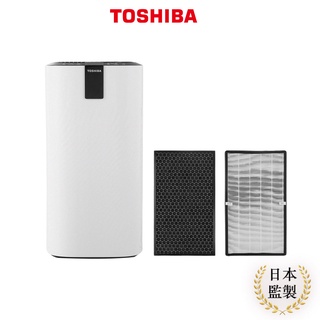 【日本東芝TOSHIBA】等離子智慧抑菌空氣清淨機(適用14-25坪)加碼雙濾網 CAF-W116XTW｜生活家電旗艦店