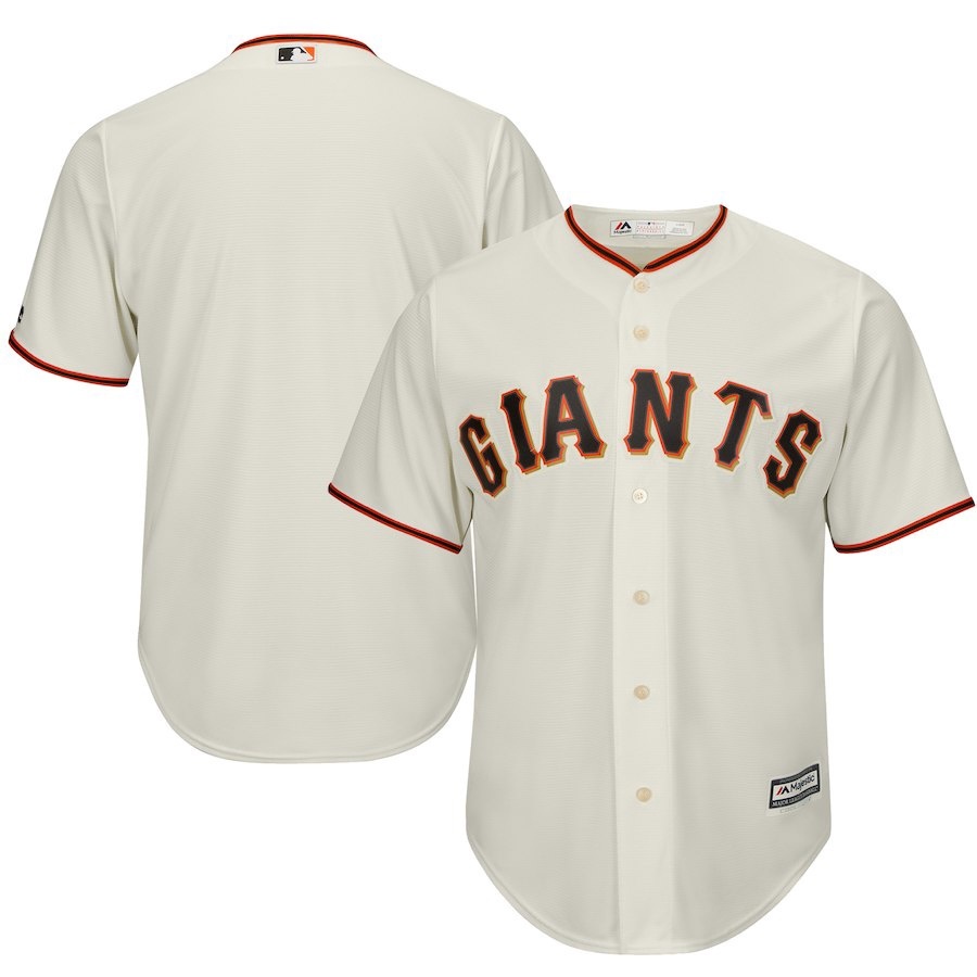 男士 Giants 舊金山巨人隊運動衫刺繡棒球球衣