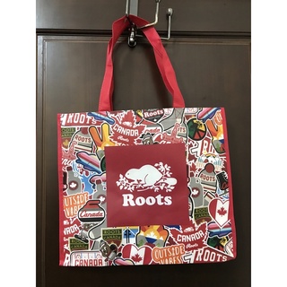 Roots 貼布提袋 <大>