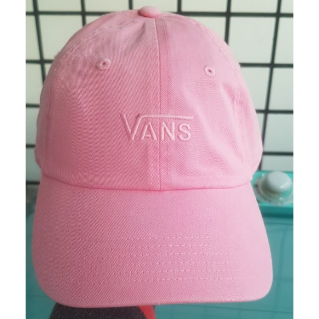 VANS 帽子  粉色  韓國  棒球帽