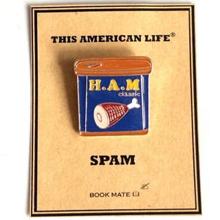 (全店不含運滿$99才出貨) 🇺🇸文化經典代表物-美國午餐肉火腿罐頭胸針 胸章