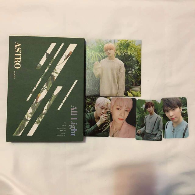 Astro아스트로專輯all Light 小卡文彬rocky 歌詞本jinjin 蝦皮購物