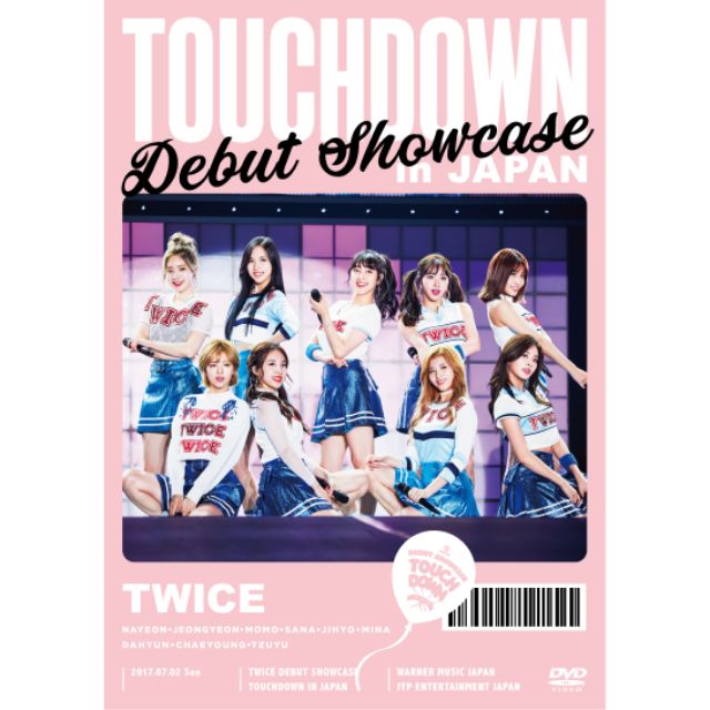 代購twice Debut Showcase Touchdown In Japan 演唱會dvd 藍光 蝦皮購物