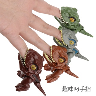 爆款新款 咬手指恐龍 關節可動霸王龍 仿真恐龍模型玩具