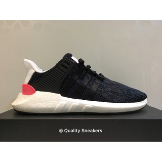 Quality Sneakers - Adidas EQT Support 93/17 黑白 黑粉 編織 BB1234