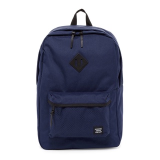 herschel heritage 大型 aspect 深藍 全黑 黑色 帆布 橡膠豬鼻 筆電夾層 後背包