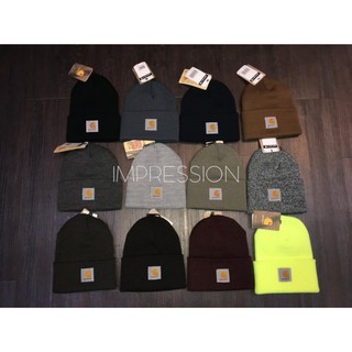 【IMPRESSION】CARHARTT A18 ACRYLIC WATCH HAT CARHARTT 毛帽