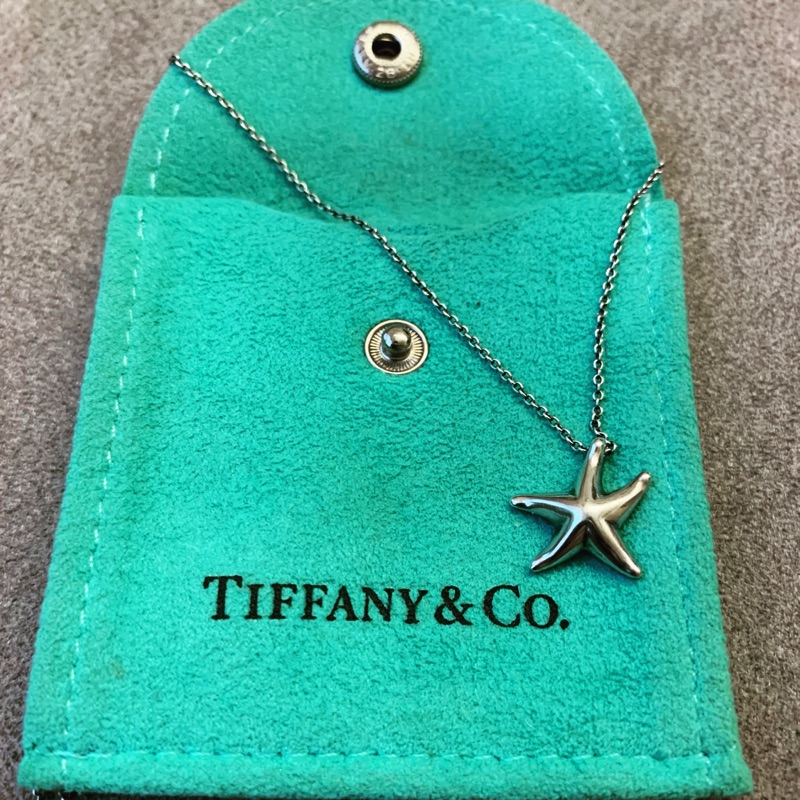 Tiffany蒂芬妮純銀海星項鍊 歡迎專櫃驗貨