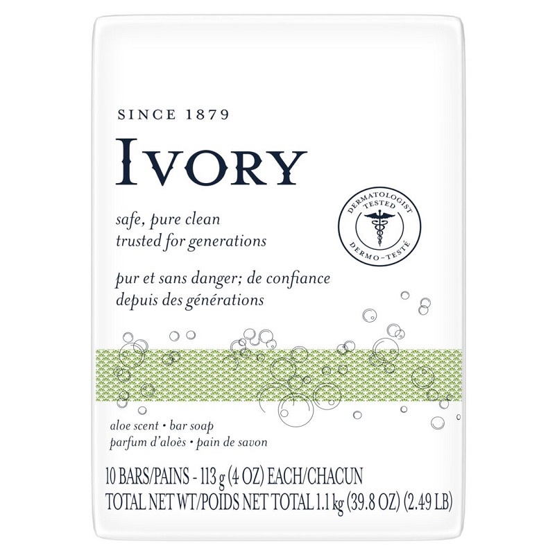 美國 ivory 香皂 蘆薈 零售 浮水香皂 象牙皂 113g