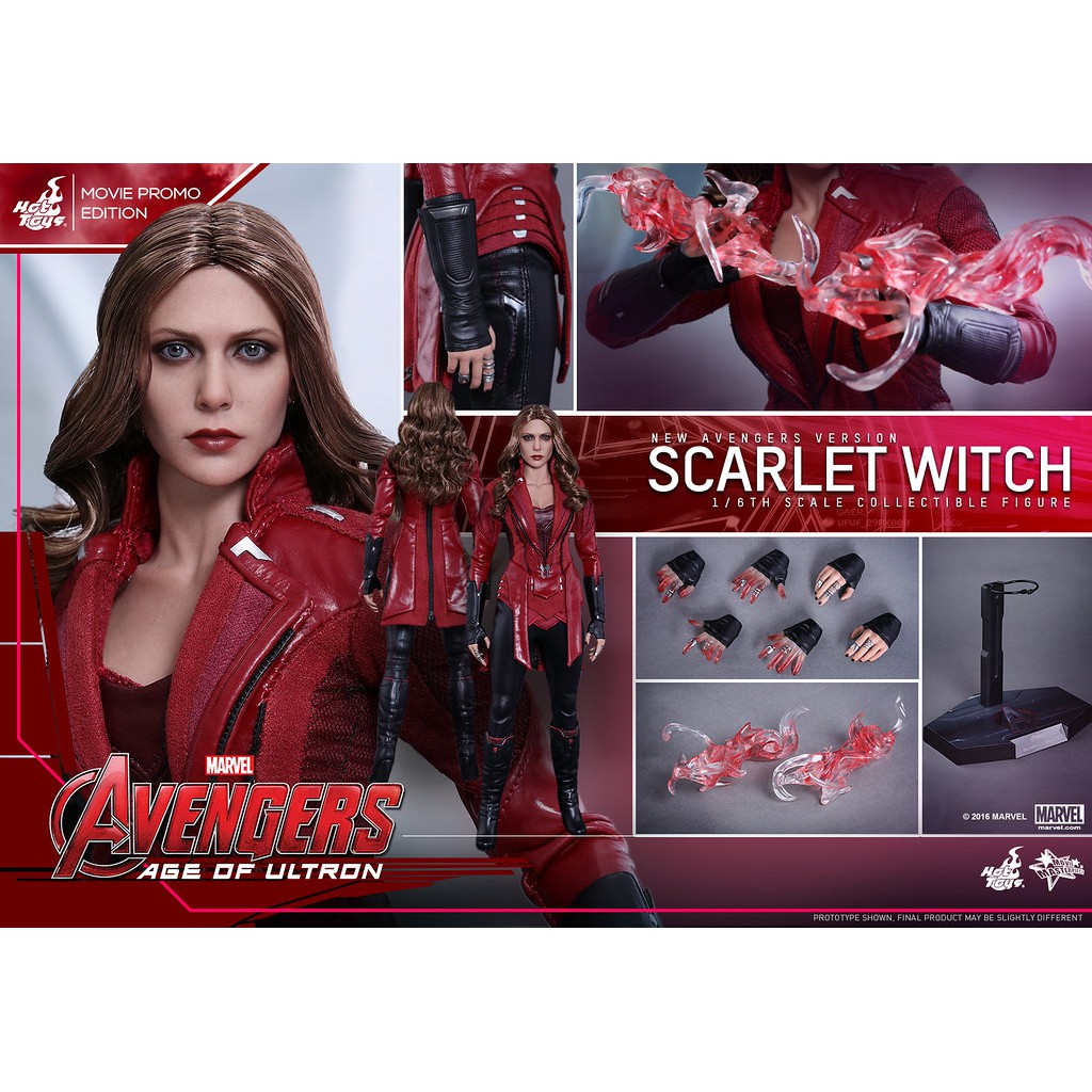 野獸國 Hot Toys – MMS357 –《 復仇者聯盟 》 緋紅女巫 非 MMS370 MMS653 TMS036