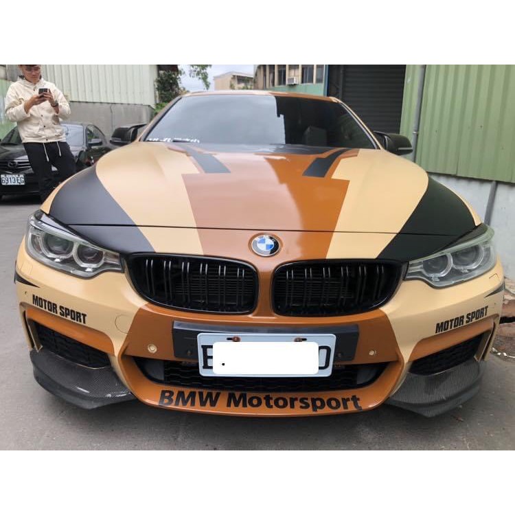 寶馬 BMW F32 F36 MP款碳纖維前包角 F32前唇 428下巴包角 420前包角 435前包角