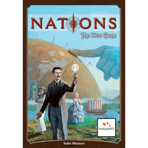 【浣熊子桌遊】 Nations: The Dice Game 帝國編年史 骰子遊戲 (國家) 正版