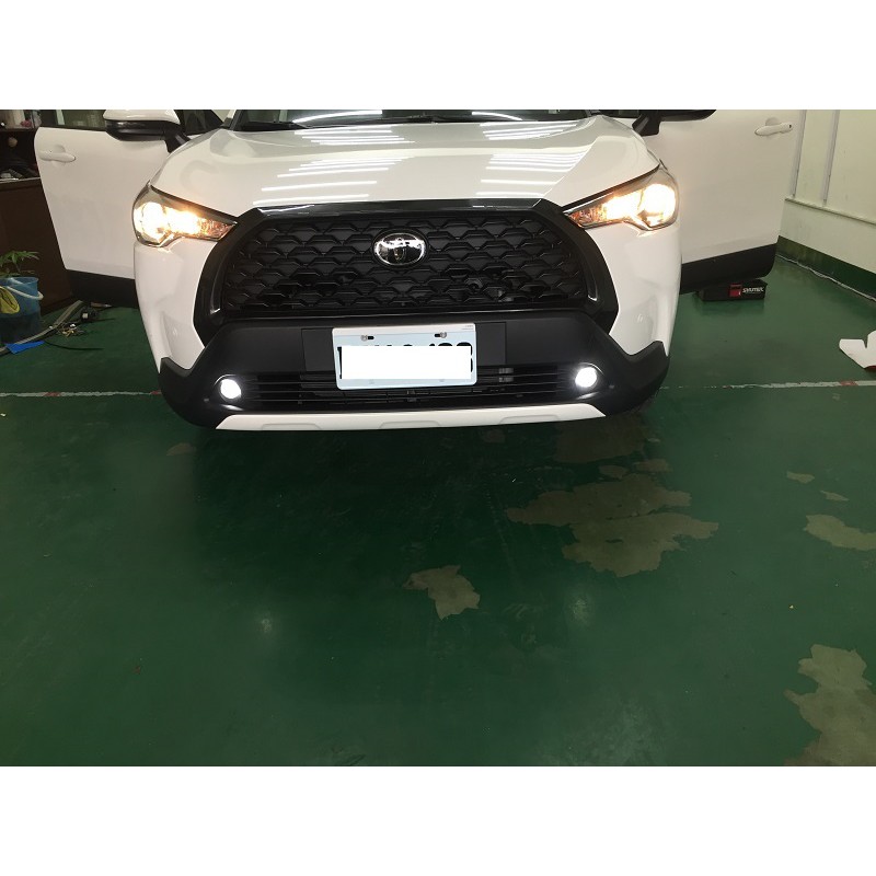 (柚子車舖) 豐田 2020-2021 COROLLA CROSS 專用LED霧燈 -可到府安裝 正廠OEM套件