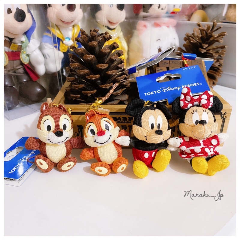 ［現貨］日本代購 東京迪士尼樂園限定 米老鼠 米奇 米妮 唐老鴨 花栗鼠 奇奇蒂蒂 鈴鐺 吊飾 鑰匙圈 御守 護身符
