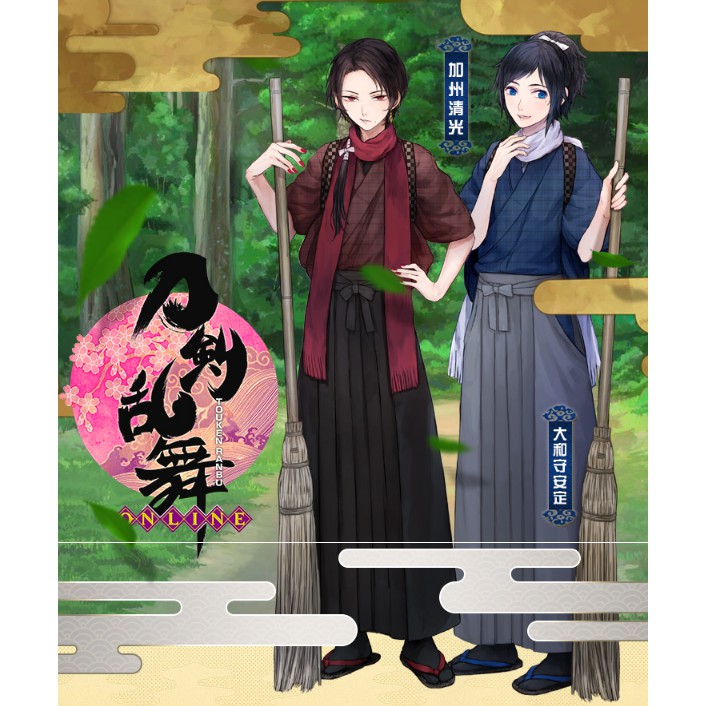 刀劍亂舞周邊大和守安定cos服加州清光打掃服日本和服武士服裝男 1257 Che 蝦皮購物