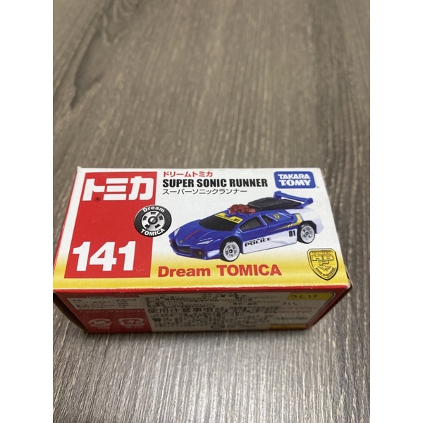 TOMY TOMICA 141 超音速特警隊 城市救難隊 超音速特警車 SUPER SONIC RUNNER