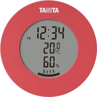 [現貨]日本原裝 TANITA 數位式 溫度 濕度感應計 數位時間顯示 TT-585