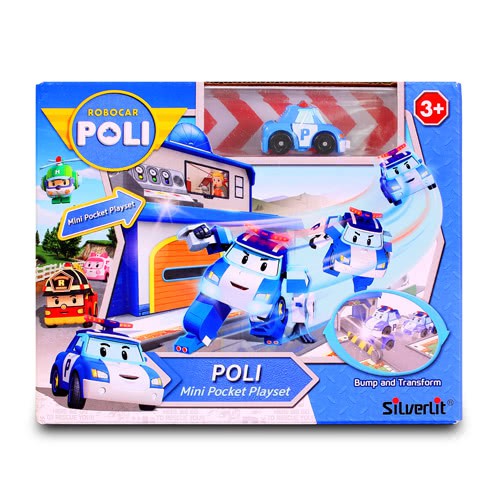 波力迷你基地 Poli Mini Pocket Playset 波力 救援小英雄 正版公司貨