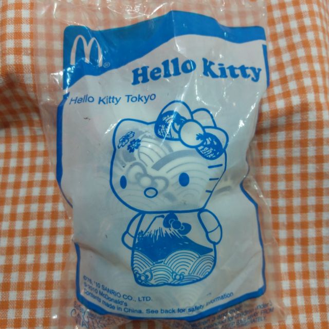 麥當勞玩具   Hello Kitty古典東京公仔