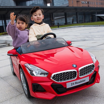【實體保固】兒童電動車全新雙坐寶馬Z4高級電動兒童汽車