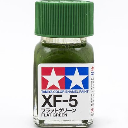 田宮 TAMIYA 模型 耗材 油性漆 XF-5 綠色 消光 萬年東海
