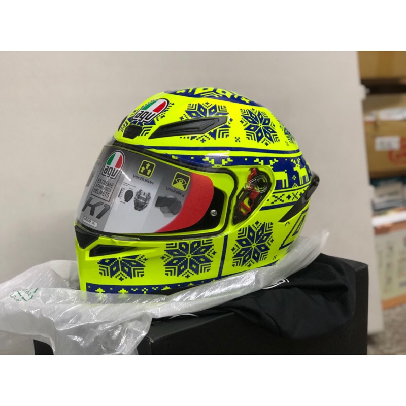 ［預購］AGV K3-SV GT2 K1 雪花+墨片（尺寸：M)