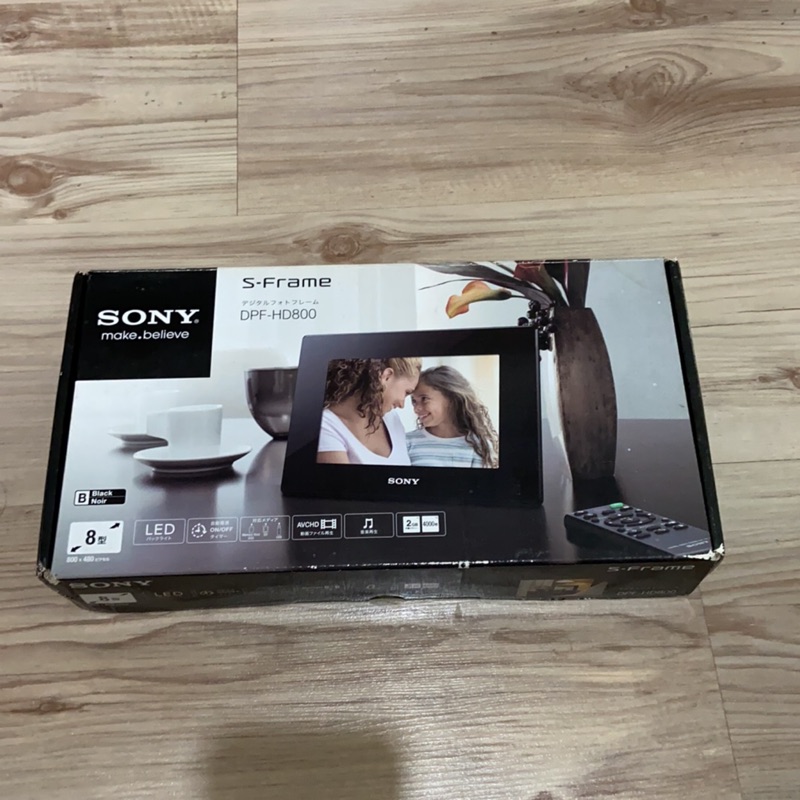 SONY S-Frame電子相框DPF-HD800