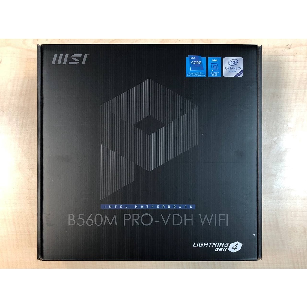 微星 MSI B560M PRO-VDH WIFI B560系列主機板 適用intel第10代 第11代主機板