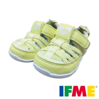 [正版現貨]日本IFME水涼鞋-小童黃色 寶寶涼鞋 水涼鞋 日本機能鞋 涼感速乾 涼鞋 運動鞋 休閒鞋