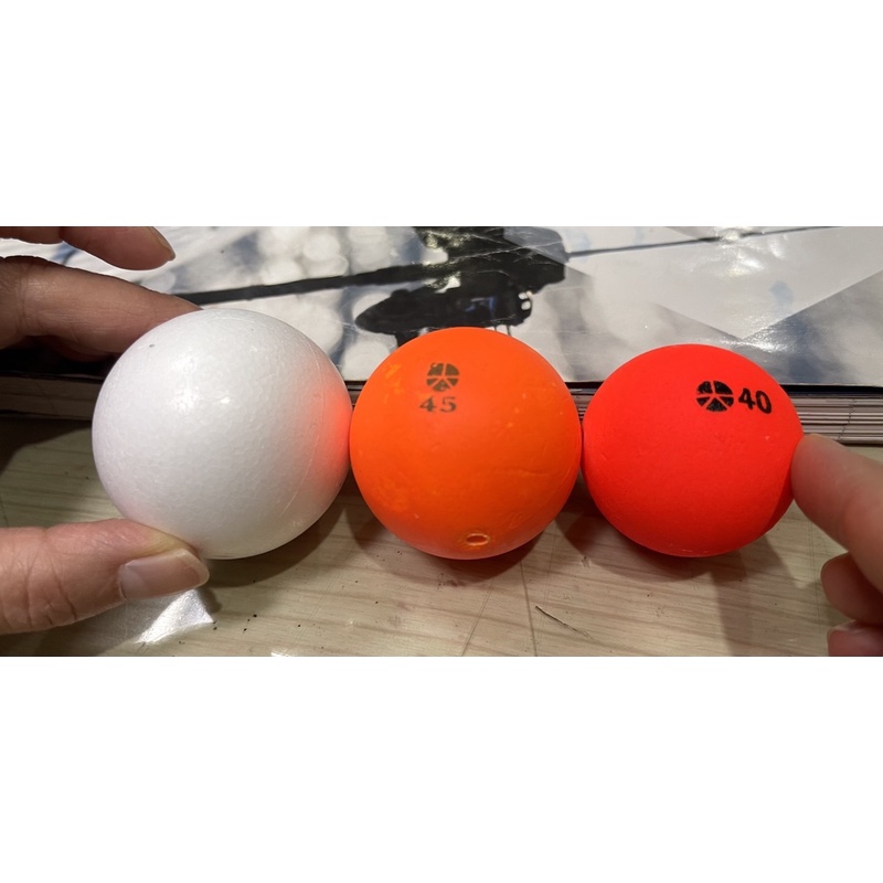 【 頭城東區釣具 】保麗龍球 圓球 浮標 發泡浮球 釣魚配件
