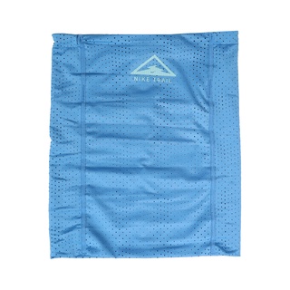 nike 頸套 trail 男女款 藍 越野 圍脖 快乾 口袋 彈性【acs】n100344848-2os