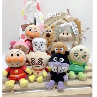 日本正版 ANPANMAN 麵包超人 細菌人 小病毒 嬰兒超人 角色玩偶 絨毛娃娃 玩偶 掌上娃娃 公仔 S 療癒娃娃