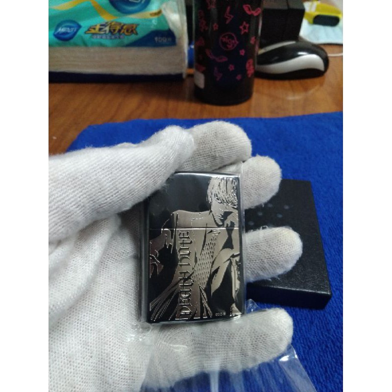 死亡筆記本death Note Zippo 路克 夜神月 蝦皮購物