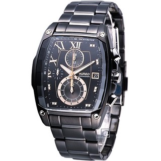 WIRED 鋼彈武士 腕錶手錶 黑紫玫瑰金 AF8N71X 7T92-X182K (90%新)