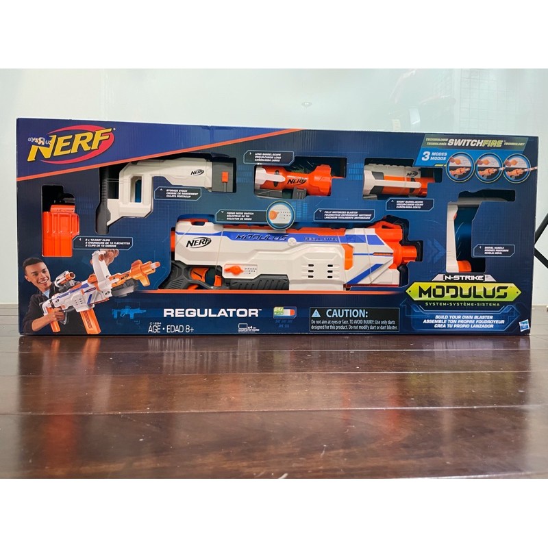 NERF Regulator三重射控連襲 橙機