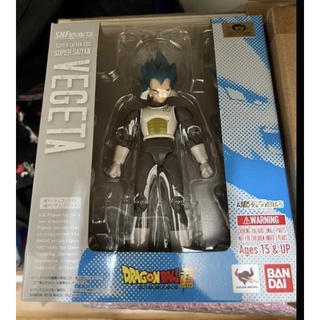 現貨 日版 魂商店 限定 S.H.Figuarts SHF 七龍珠 超級賽亞人神 藍髮 達爾 貝吉達 全新 有運輸箱