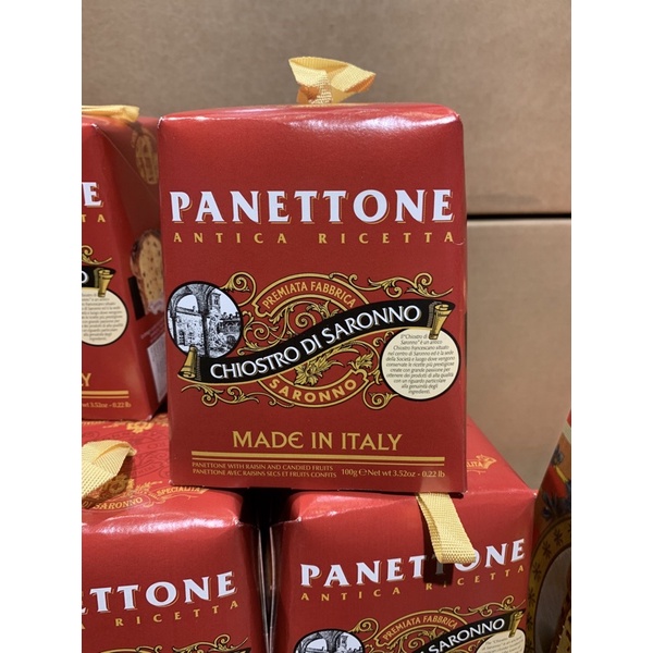 Mini Panettone水果麵包聖誕麵包義大利聖誕蛋糕交換禮物