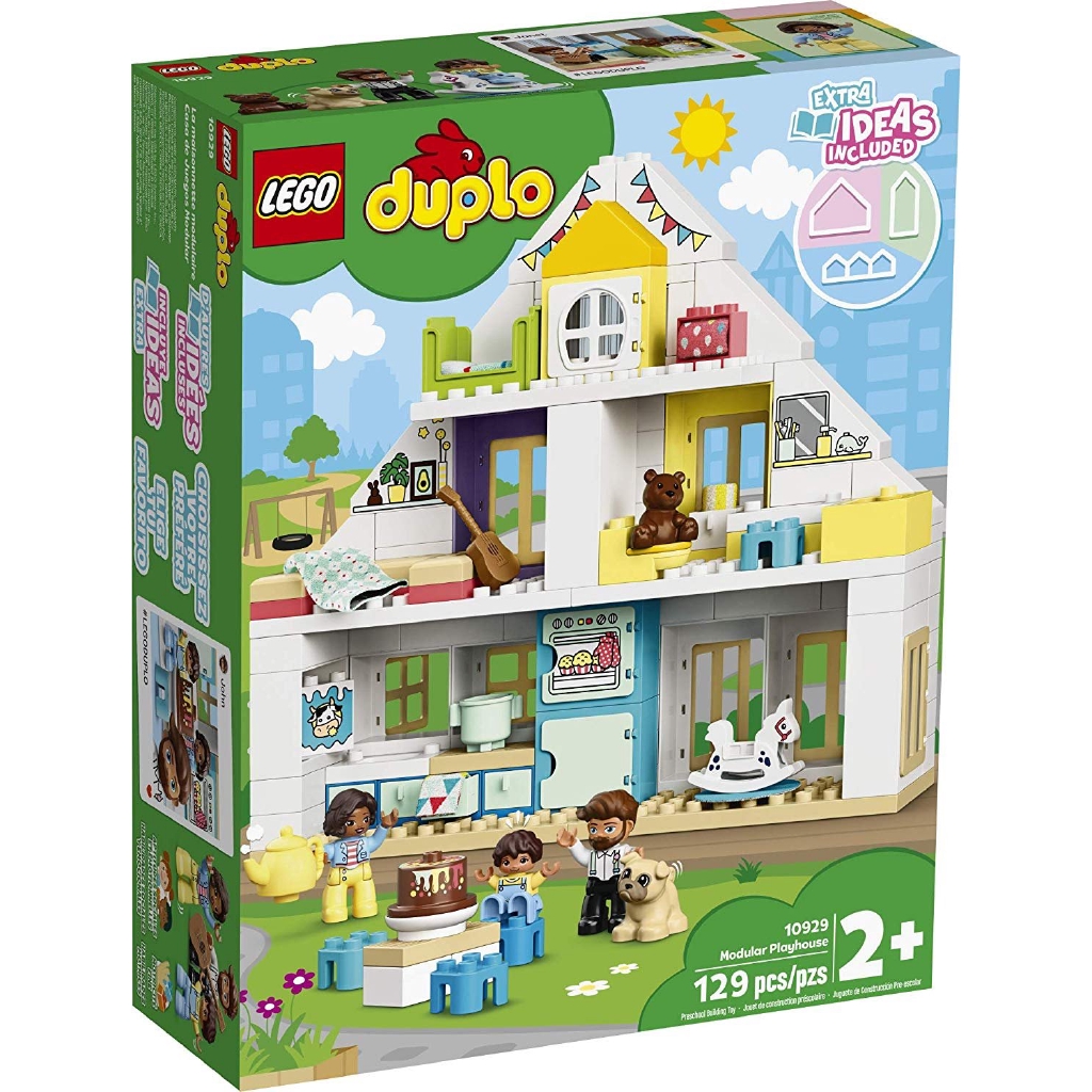 LEGO DUPLO Town Modular Playhouse 10929 Dollhouse with Furni