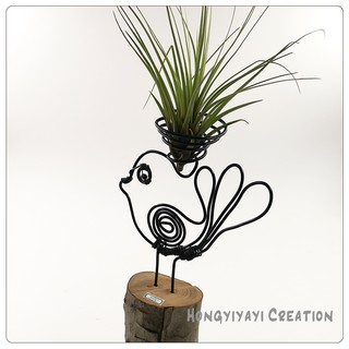 底座 空鳳底座 多肉底座 木底座 植物底座 盆栽創作 小品 植栽綠化 創意盆栽 辦公室裝飾 微景觀裝飾 C6