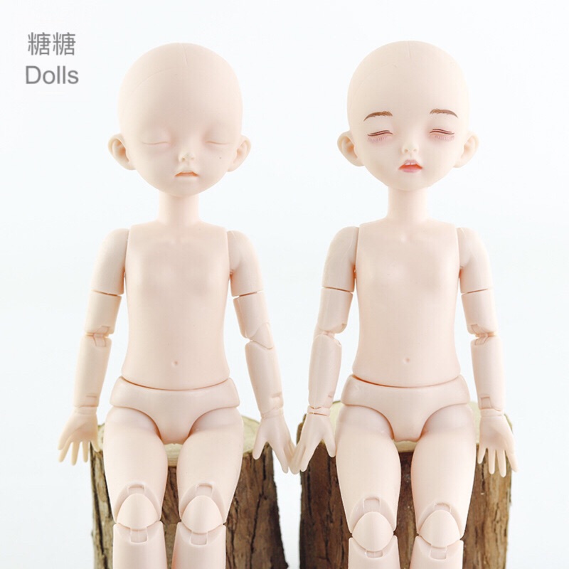 【糖糖Dolls】BJD6分 眠眼娃娃 裸娃無妝素頭素體 初學者入門娃娃