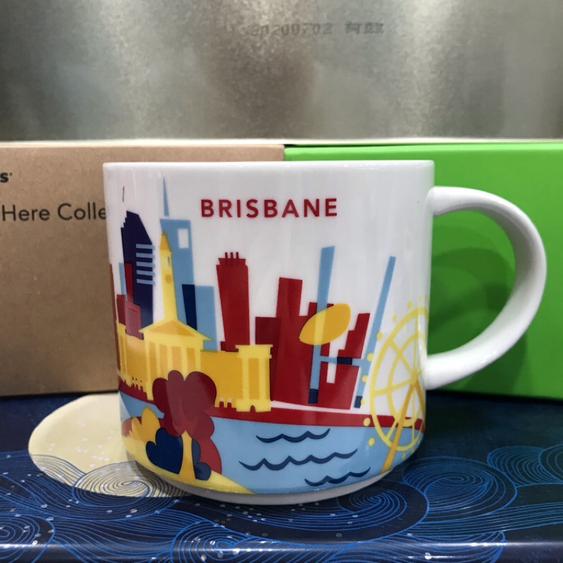 星巴克starbucks布里斯本Brisbane城市杯
