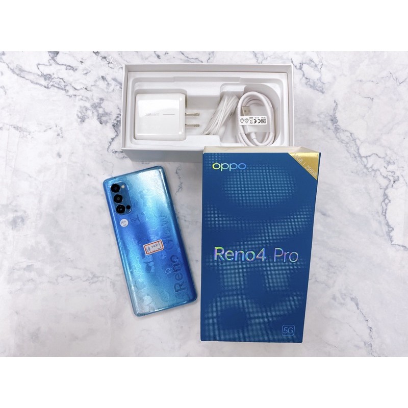 OPPO Reno4pro (12/256G) 晶鑽藍💥保固到2021/10/21🔥