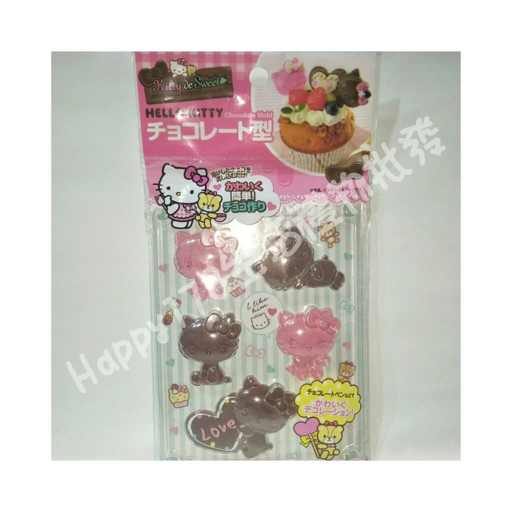 【三麗鷗Hello Kitty】日本限定 KT 巧克力模 模具 烘焙