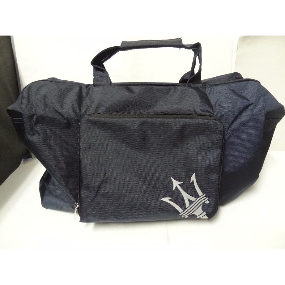 瑪莎拉蒂 Maserati 旅行袋 汽車原廠 折疊旅行袋 海神標誌 手提旅行包 行李袋 汽車精品