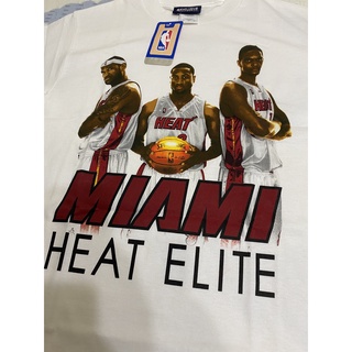 全新正品NBA熱火隊三巨頭紀念短袖T