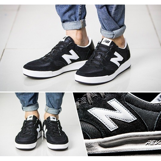 Simple Shop】現貨NEW BALANCE 300 黑白NB板鞋復古NB慢跑鞋CRT300BW | 蝦皮購物