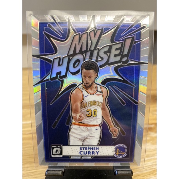 2020-21 Donruss Optic NBA 球員卡 Stephen Curry 球卡 稀有閃亮 my house