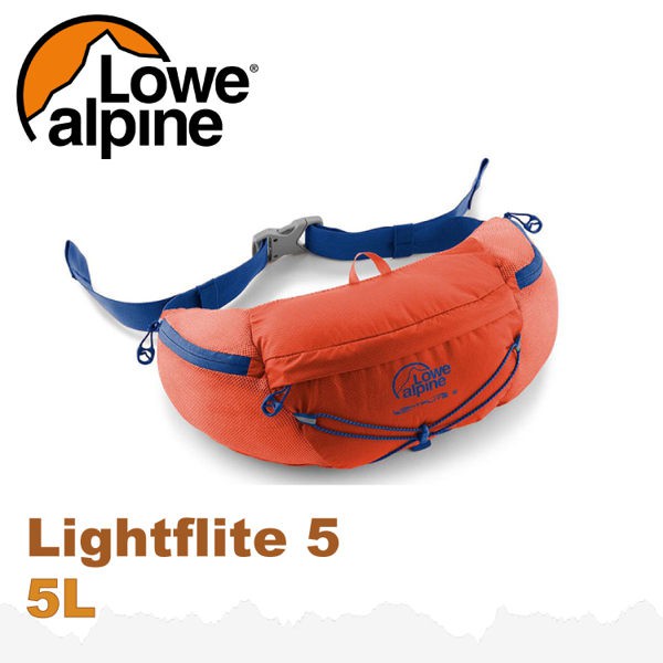 LOWE ALPINE 英國 Lightflite 5 極輕量運動腰包《爆竹紅》5L/FAD-36/臀包/悠遊山水
