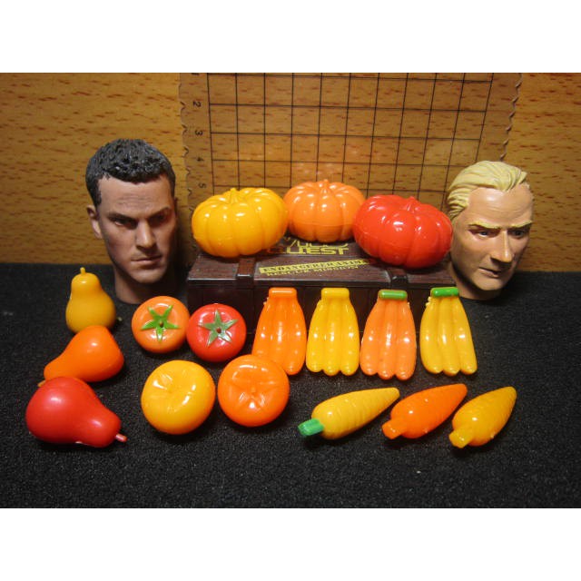 U5伙房單位 mini模型1/6蔬菜或水果一個